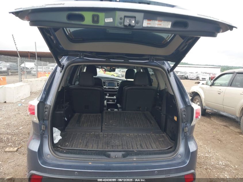 2015 Toyota Highlander Limited Platinum V6/Limited V6 VIN: 5TDDKRFH4FS10844 Lot: 42438399
