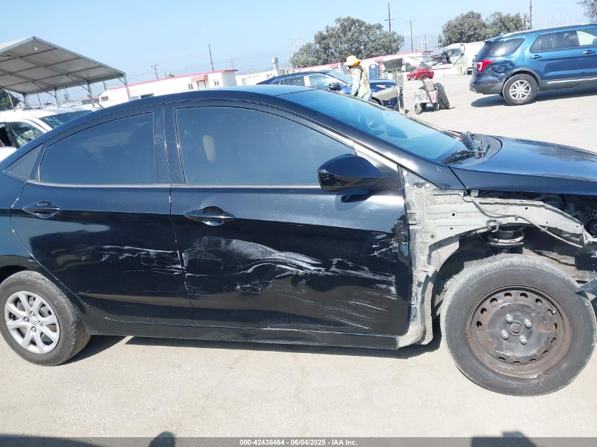 2012 Hyundai Accent Gls VIN: KMHCT4AE2CU166244 Lot: 42438464