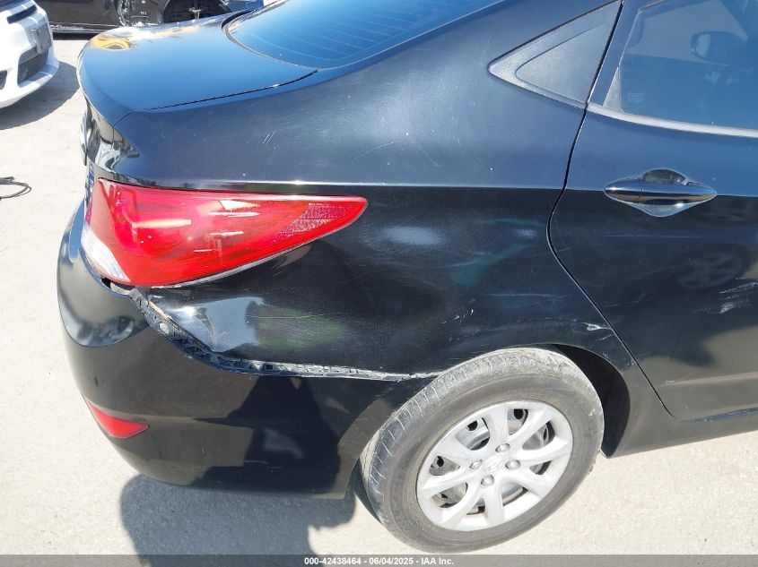 2012 Hyundai Accent Gls VIN: KMHCT4AE2CU166244 Lot: 42438464