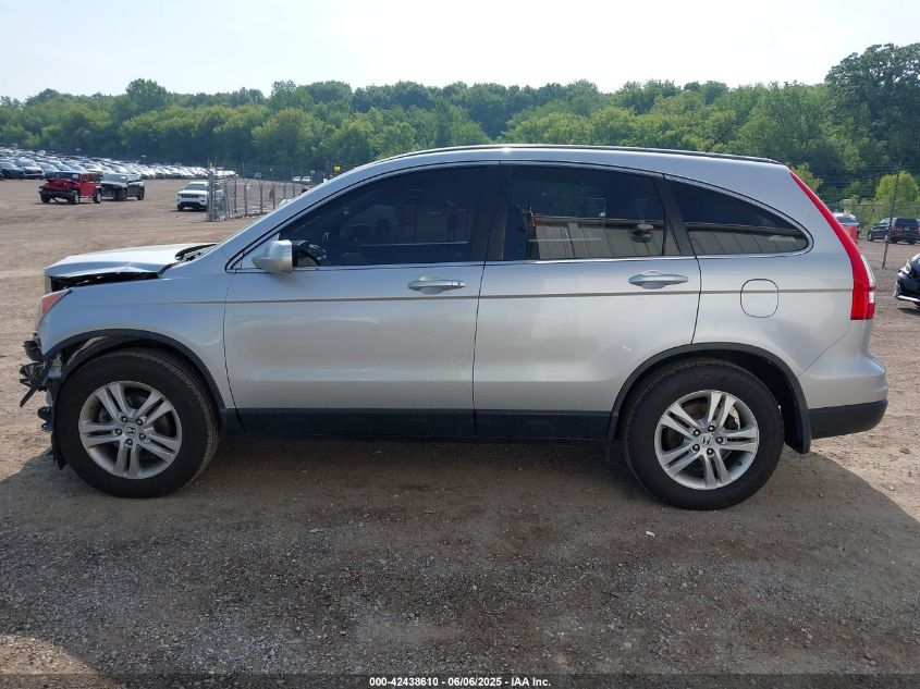 2010 Honda Cr-V Ex-L VIN: 5J6RE4H76AL051045 Lot: 42438610