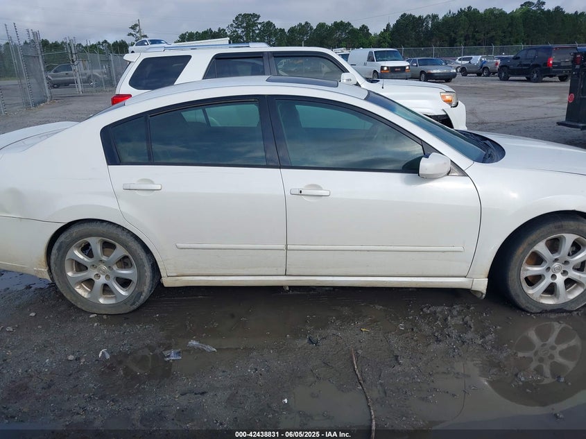 2007 NISSAN MAXIMA VIN: 1N4BA41E87C806612