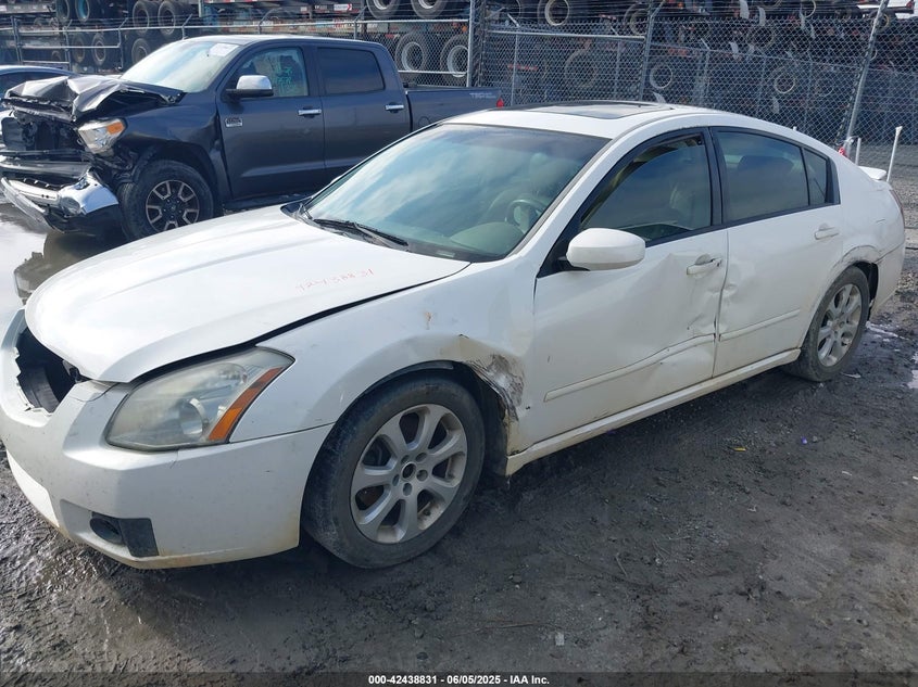 2007 NISSAN MAXIMA VIN: 1N4BA41E87C806612