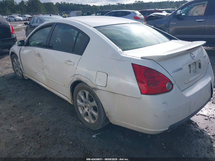 2007 NISSAN MAXIMA VIN: 1N4BA41E87C806612