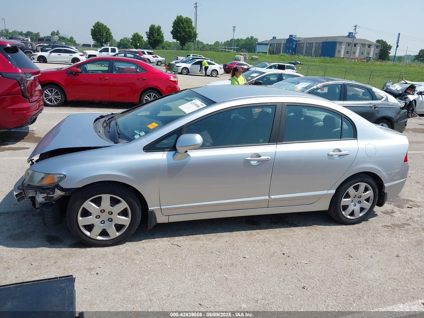 2010 Honda Civic Lx VIN: 19XFA1F55AE022312 Lot: 42439058