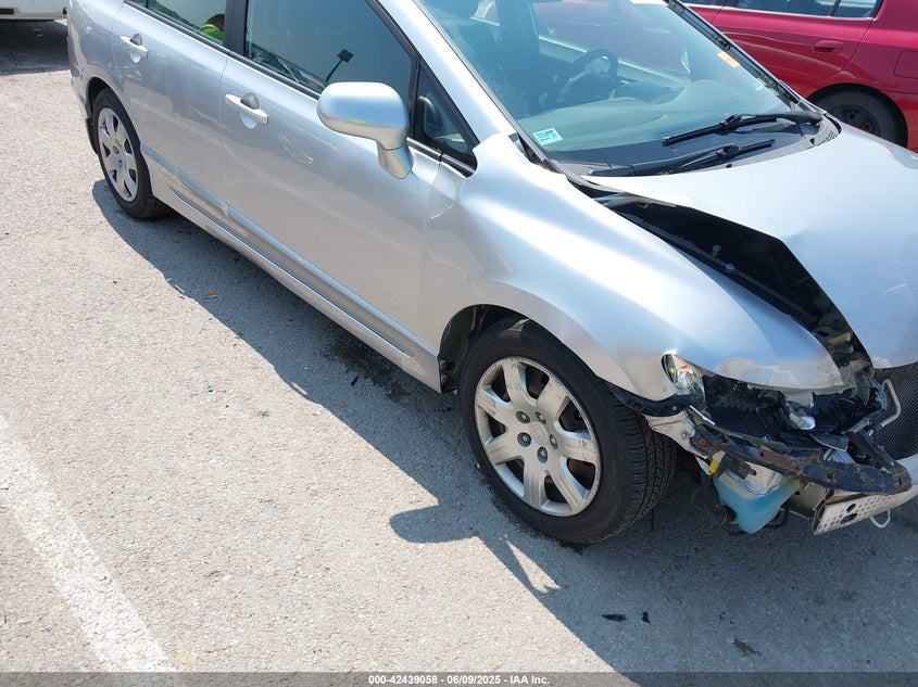 2010 Honda Civic Lx VIN: 19XFA1F55AE022312 Lot: 42439058