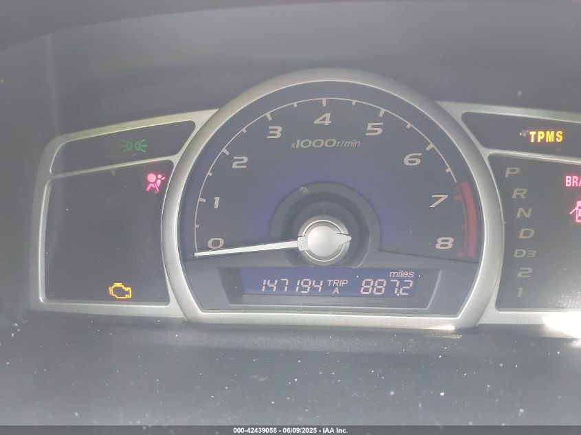 2010 Honda Civic Lx VIN: 19XFA1F55AE022312 Lot: 42439058