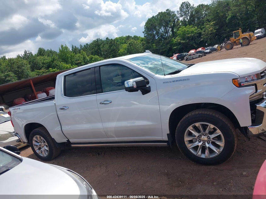 2021 CHEVROLET SILVERADO 1500 4WD  SHORT BED LTZ - 1GCUYGED4MZ315111