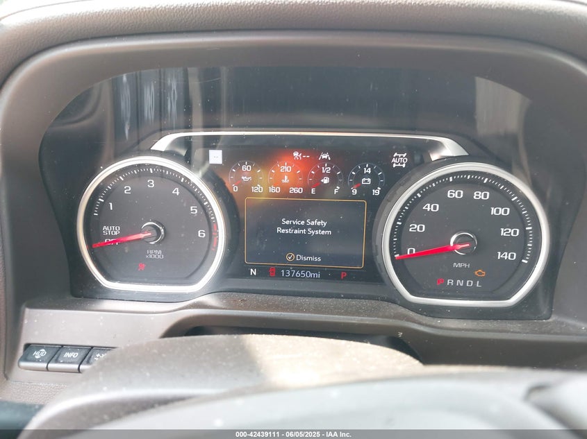 2021 CHEVROLET SILVERADO 1500 4WD  SHORT BED LTZ - 1GCUYGED4MZ315111