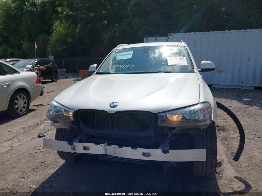 2017 BMW X3 XDRIVE28I - 5UXWX9C51H0T05633