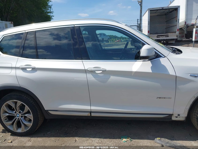 2017 BMW X3 XDRIVE28I - 5UXWX9C51H0T05633