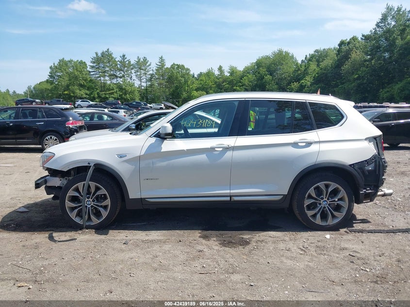 2017 BMW X3 XDRIVE28I - 5UXWX9C51H0T05633