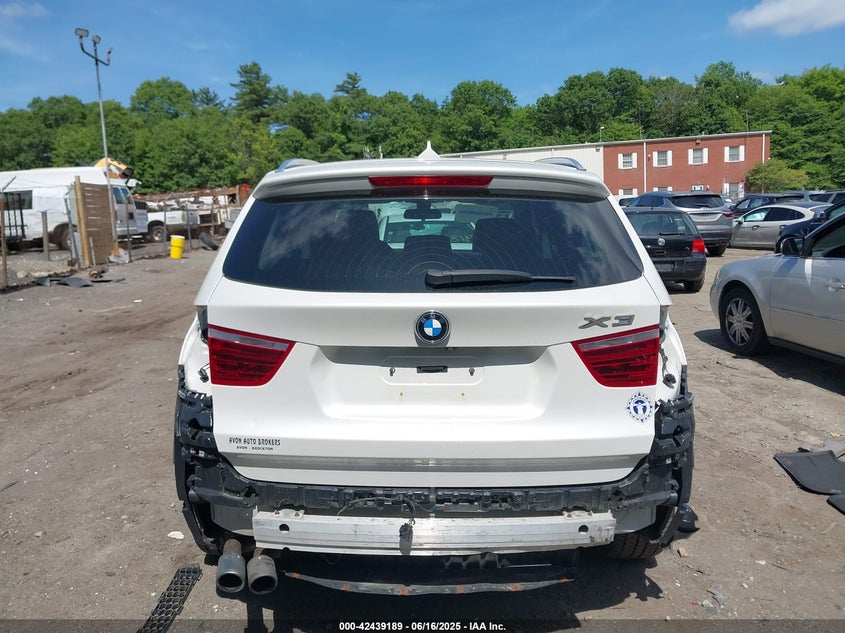 2017 BMW X3 XDRIVE28I - 5UXWX9C51H0T05633