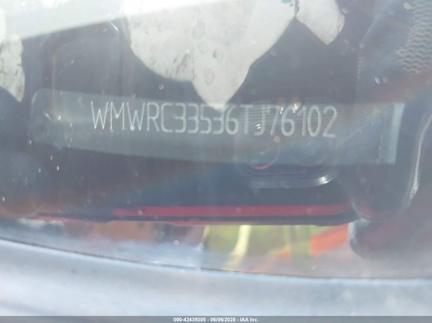 2006 Mini Cooper VIN: WMWRC33536TJ76102 Lot: 42439305