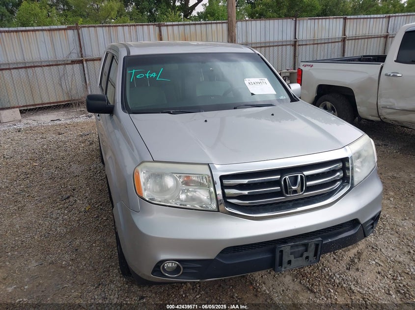 2012 HONDA PILOT VIN: 5FNYF4H48CB001998