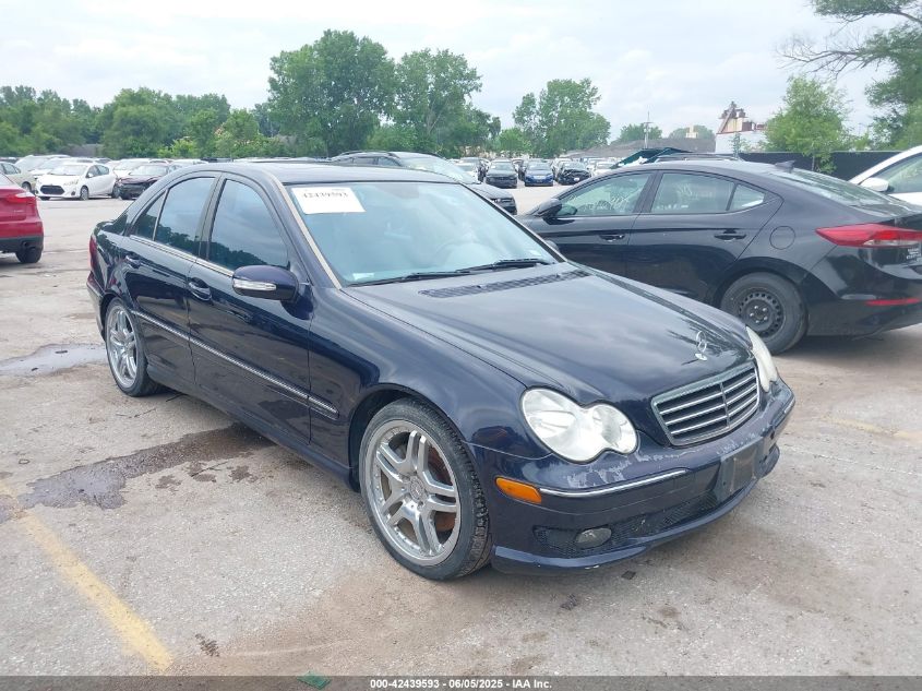 2006 Mercedes-Benz C 230 Sport WDBRF52H86F746030 photo #1