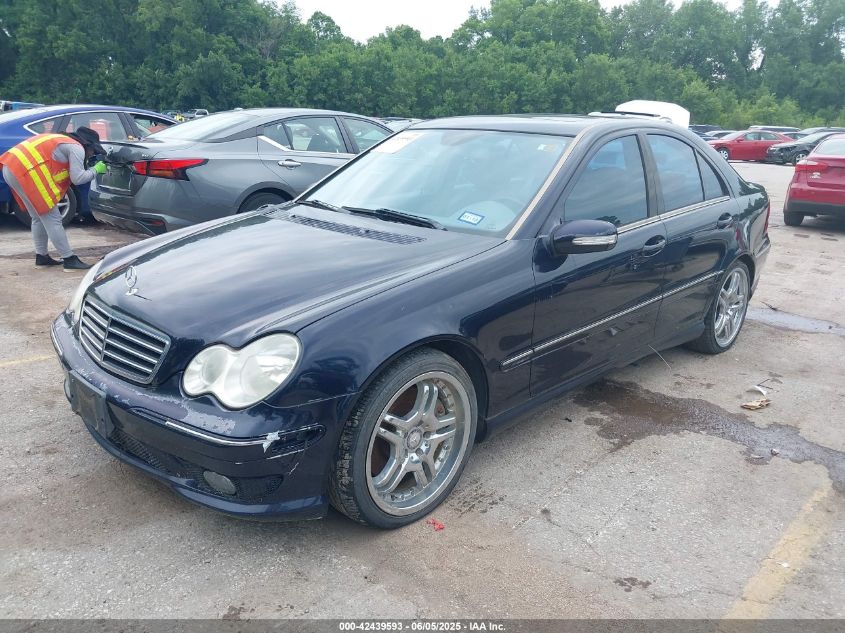 2006 Mercedes-Benz C 230 Sport WDBRF52H86F746030 photo #3