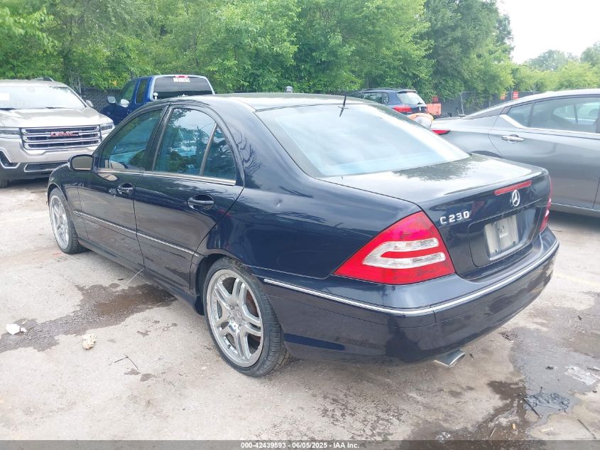2006 Mercedes-Benz C 230 Sport WDBRF52H86F746030 photo #4