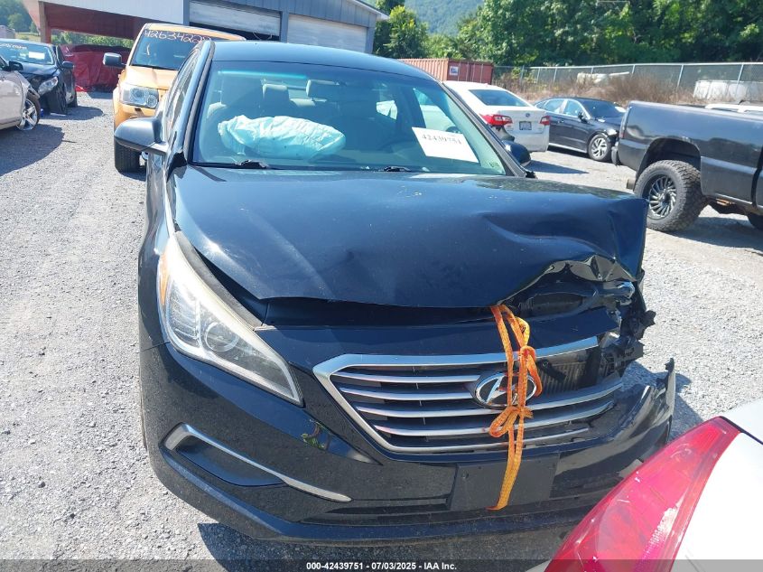 2017 Hyundai Sonata Eco VIN: 5NPE24AAXHH444290 Lot: 42439751