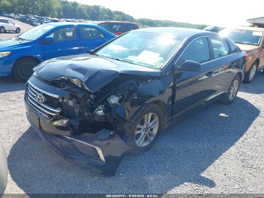 2017 Hyundai Sonata Eco VIN: 5NPE24AAXHH444290 Lot: 42439751