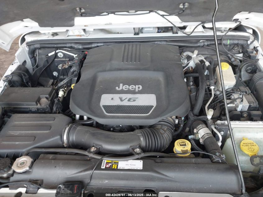 2015 Jeep Wrangler Sahara VIN: 1C4AJWBG7FL648621 Lot: 42439781