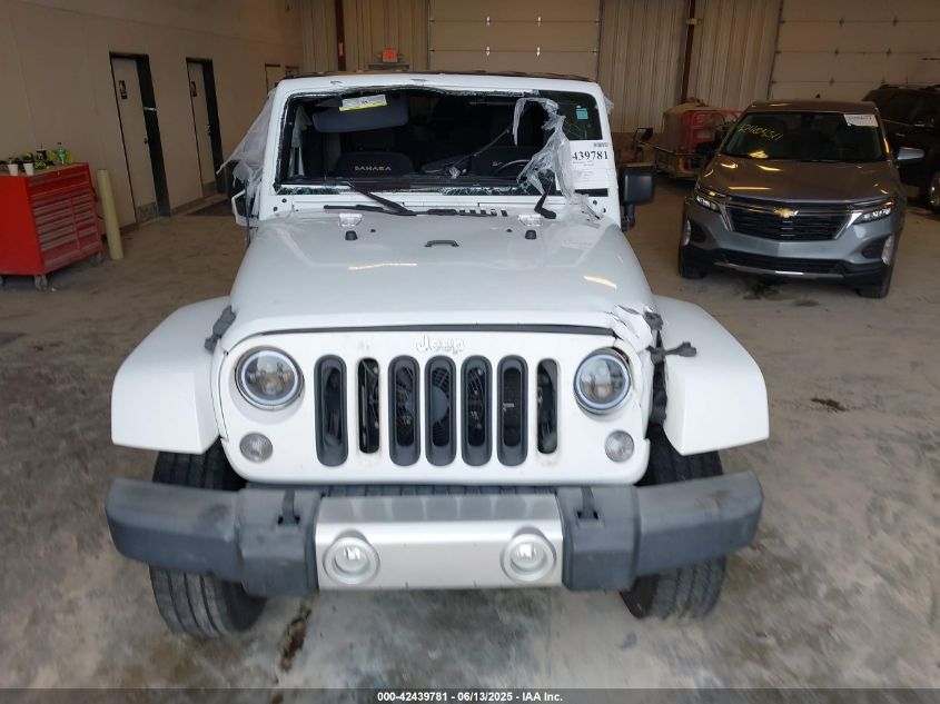 2015 Jeep Wrangler Sahara VIN: 1C4AJWBG7FL648621 Lot: 42439781