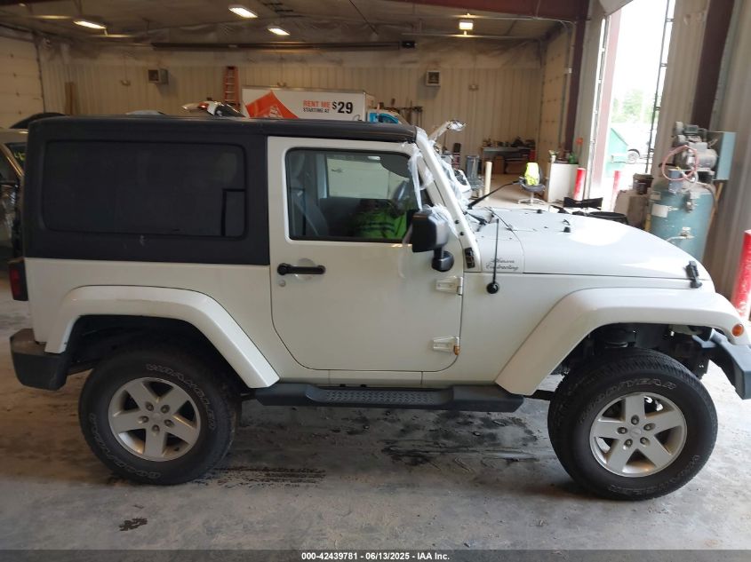 2015 Jeep Wrangler Sahara VIN: 1C4AJWBG7FL648621 Lot: 42439781