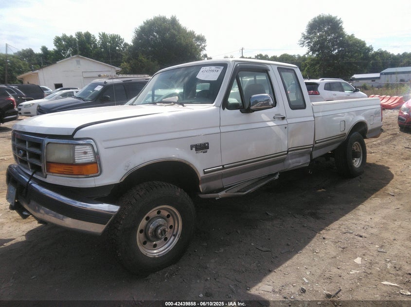 1997 Ford F-250 Xl white truck diesel 1FTHX26F6VEA78363 photo #3