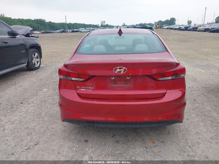 2018 HYUNDAI ELANTRA SEL - 5NPD84LF6JH223259