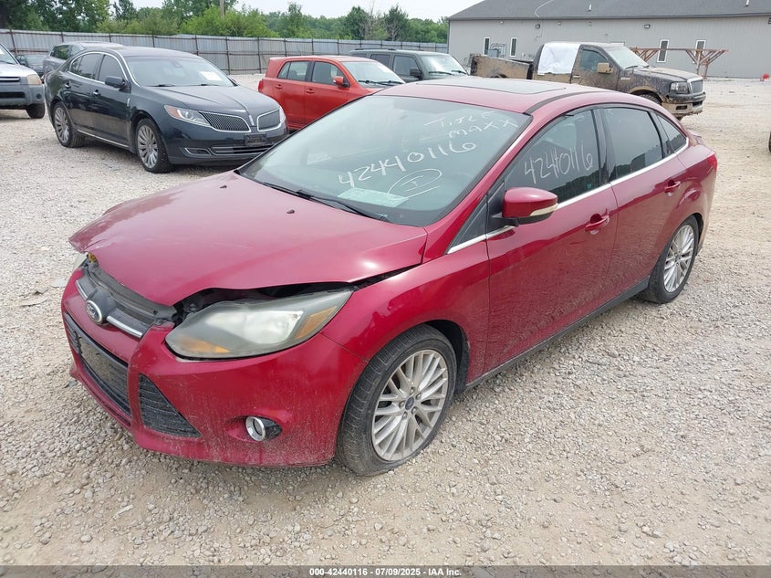2014 FORD FOCUS TITANIUM - 1FADP3J23EL233249