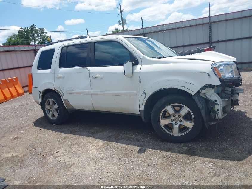2011 Honda Pilot Ex-L VIN: 5FNYF3H61BB051751 Lot: 42440339