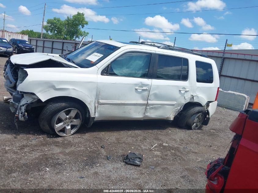2011 Honda Pilot Ex-L VIN: 5FNYF3H61BB051751 Lot: 42440339