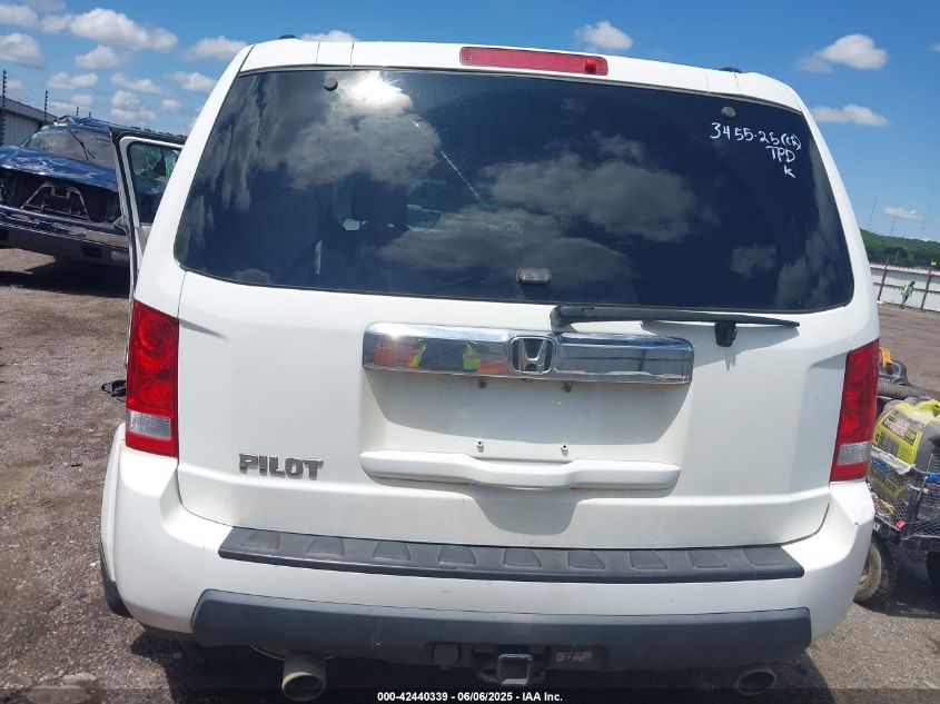 2011 Honda Pilot Ex-L VIN: 5FNYF3H61BB051751 Lot: 42440339