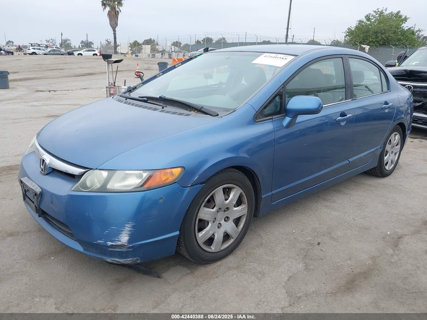 2006 HONDA CIVIC VIN: 1HGFA16566L049759