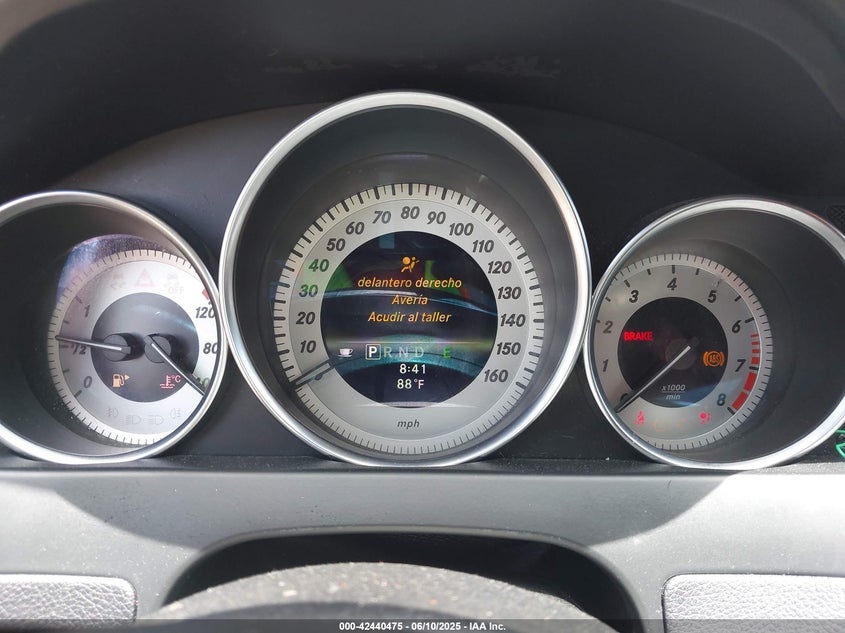 2012 Mercedes-Benz C 250 Luxury/Sport VIN: WDDGF4HB0CA681257 Lot: 42440475