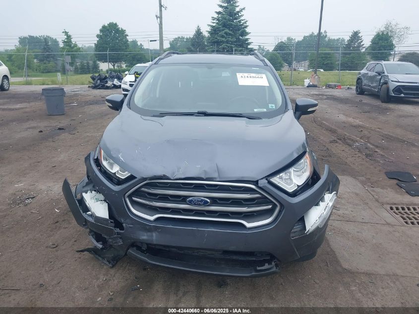 2019 Ford Ecosport Se VIN: MAJ3S2GEXKC299881 Lot: 42440660