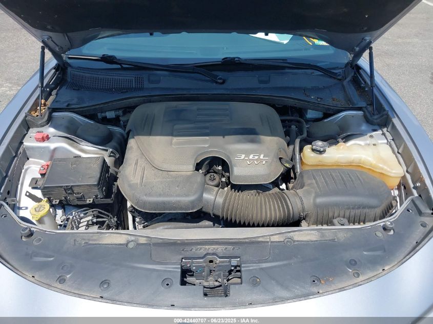 2018 Dodge Charger Sxt Plus Rwd VIN: 2C3CDXHG0JH143706 Lot: 42440707