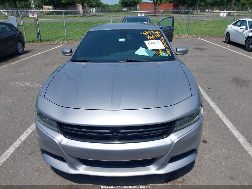 2018 Dodge Charger Sxt Plus Rwd VIN: 2C3CDXHG0JH143706 Lot: 42440707
