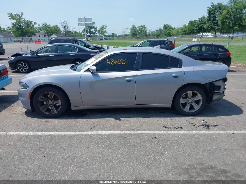 2018 Dodge Charger Sxt Plus Rwd VIN: 2C3CDXHG0JH143706 Lot: 42440707
