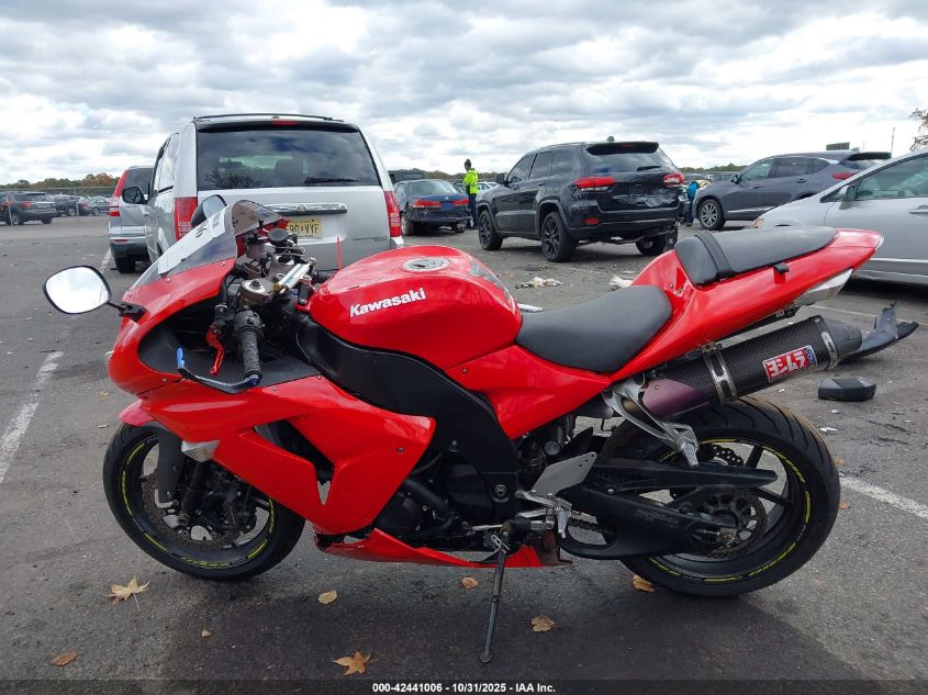 2007 Kawasaki Zx1000 D VIN: NJ1627E Lot: 42441006