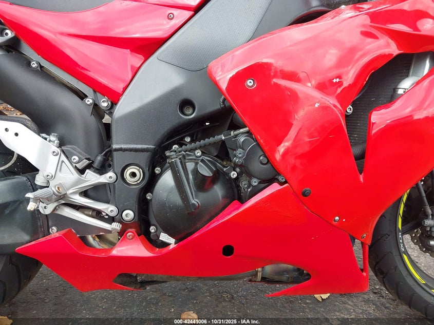 2007 Kawasaki Zx1000 D VIN: NJ1627E Lot: 42441006