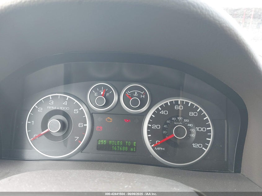 2009 FORD FUSION VIN: 3FAHP07Z79R204638