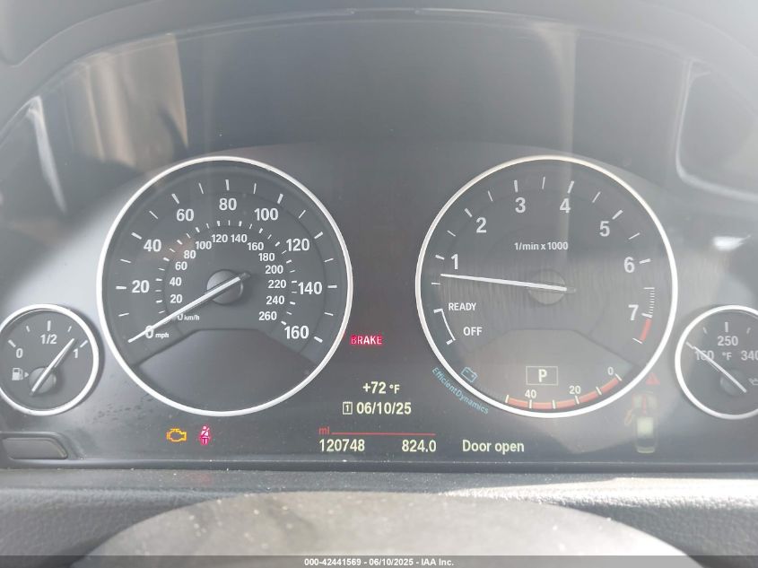 2015 BMW 328I xDrive VIN: WBA3B5G5XFNS17926 Lot: 59303794