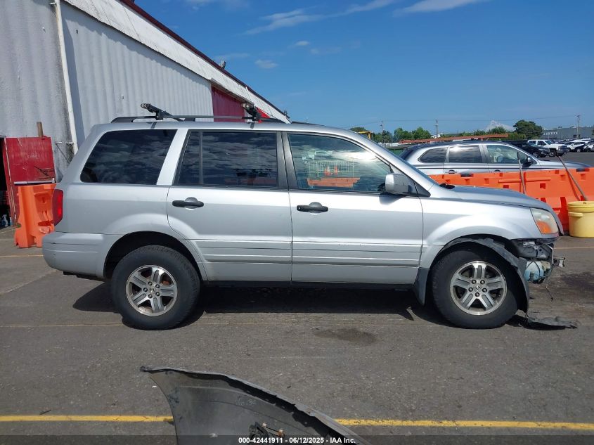2005 Honda Pilot Ex-L VIN: 2HKYF18625H506052 Lot: 42441911