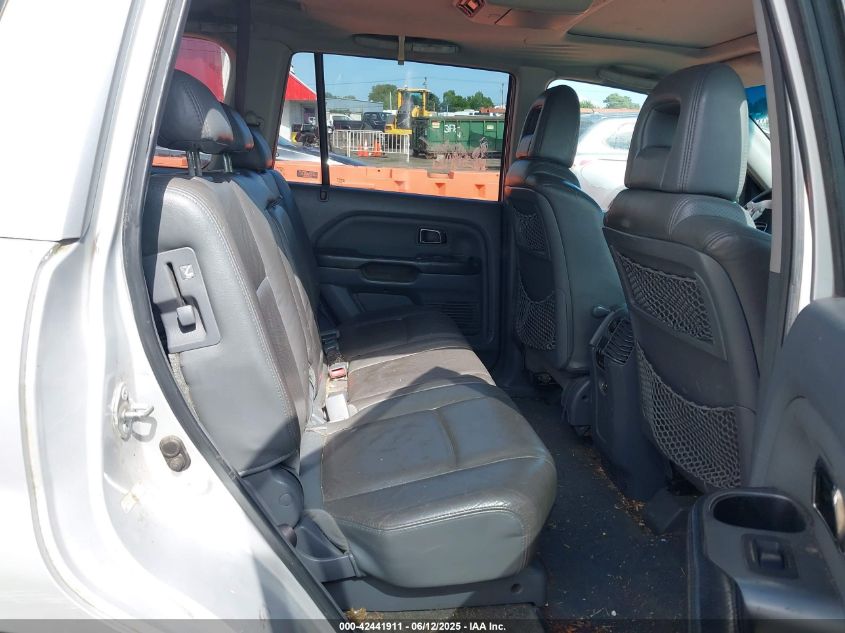 2005 Honda Pilot Ex-L VIN: 2HKYF18625H506052 Lot: 42441911