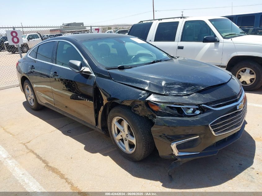 2016 Chevrolet Malibu Ls VIN: 1G1ZB5ST1GF192020 Lot: 42442034