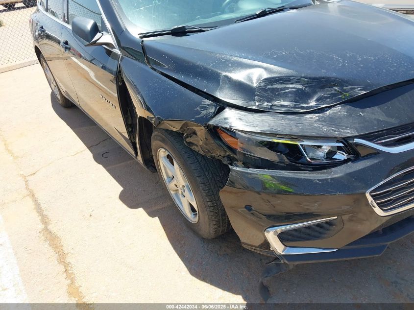 2016 Chevrolet Malibu Ls VIN: 1G1ZB5ST1GF192020 Lot: 42442034