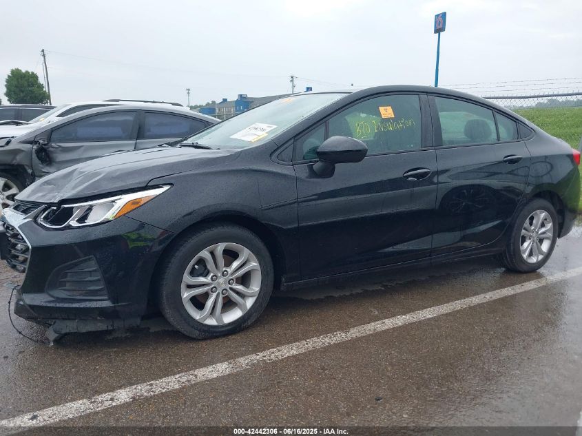2019 Chevrolet Cruze Ls VIN: 1G1BC5SM1K7130885 Lot: 42442306