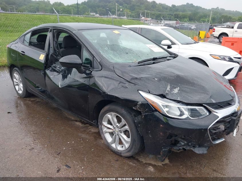 2019 Chevrolet Cruze Ls VIN: 1G1BC5SM1K7130885 Lot: 42442306