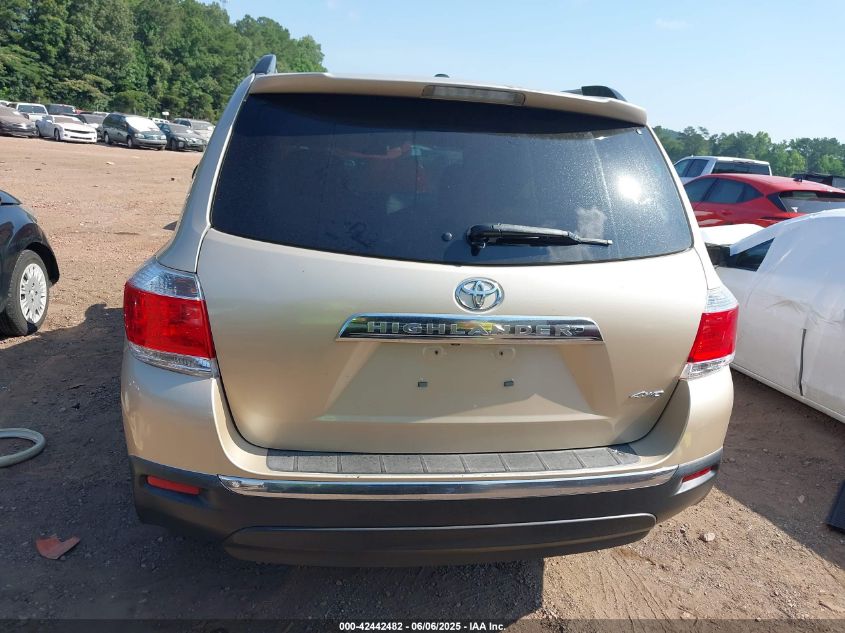 2012 Toyota Highlander Limited V6 VIN: 5TDDK3EH0C5126596 Lot: 42442482