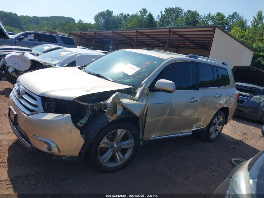 2012 Toyota Highlander Limited V6 VIN: 5TDDK3EH0C5126596 Lot: 42442482